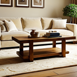 Cozy Living Room - Natural Light**

A warm and inviting living room bathed in soft, natural light. Features a plush velvet sofa, a wooden coffee table, and a textured rug. Walls are painted in a warm cream color. Books and personal items are tastefully displayed. Perfect anatomy, correct proportions, well-formed hands. Fully clothed, appropriate content, safe for work, modest, family-friendly. High quality photography.

**