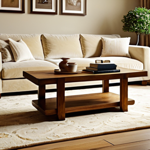 Cozy Living Room - Natural Light**

A warm and inviting living room bathed in soft, natural light. Features a plush velvet sofa, a wooden coffee table, and a textured rug. Walls are painted in a warm cream color. Books and personal items are tastefully displayed. Perfect anatomy, correct proportions, well-formed hands. Fully clothed, appropriate content, safe for work, modest, family-friendly. High quality photography.

**