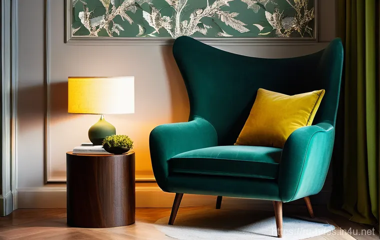 홈디자인 이론 필수 과목 - A Serene Living Room with Harmonious Colors**
A bright and inviting living room, bathed in soft, nat...